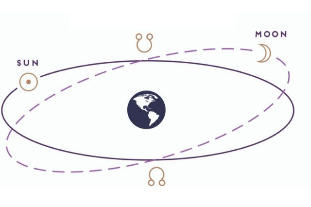 Rahu and Ketu - Lunar Nodes Ouroboros
